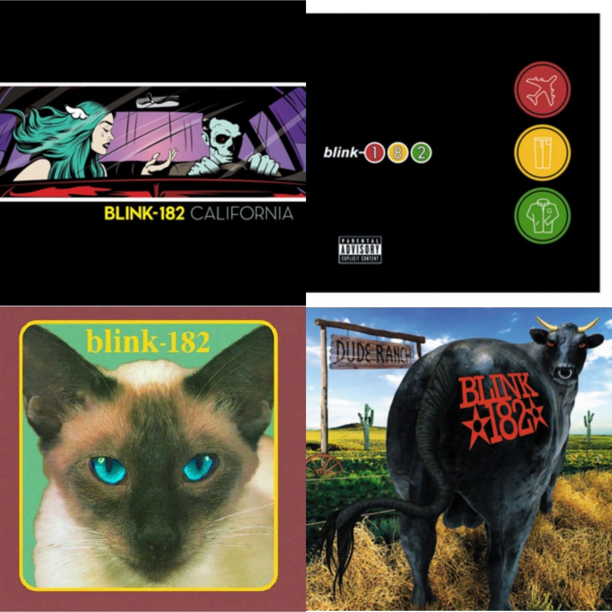 Blink-182 - California (Deluxe/2LP/180G) & Take Off Your Pants & Jacket & Cheshire Cat & Dude Ranch