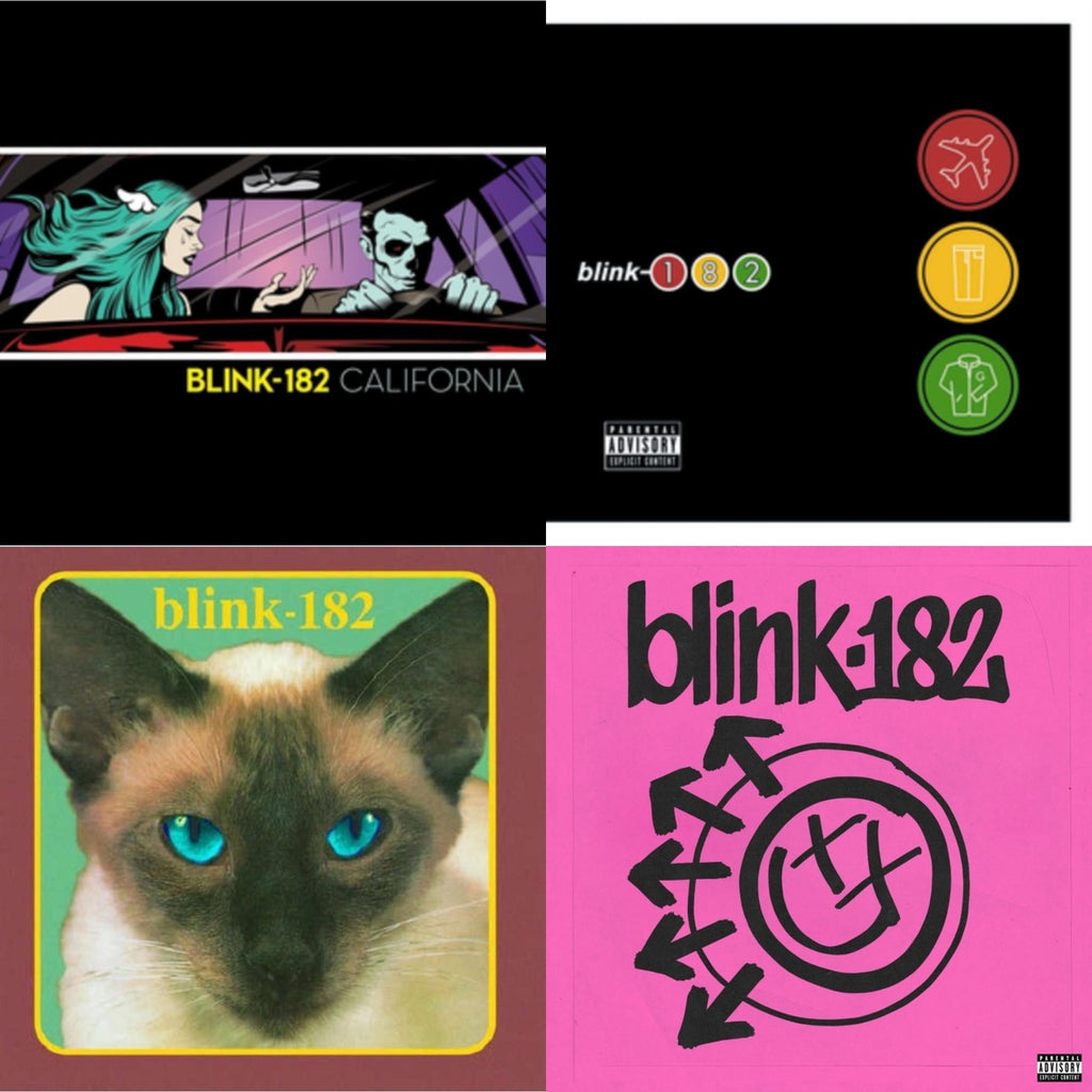 Blink-182 - California (Deluxe/2LP/180G) & Take Off Your Pants & Jacket & Cheshire Cat & One More Time… (X)