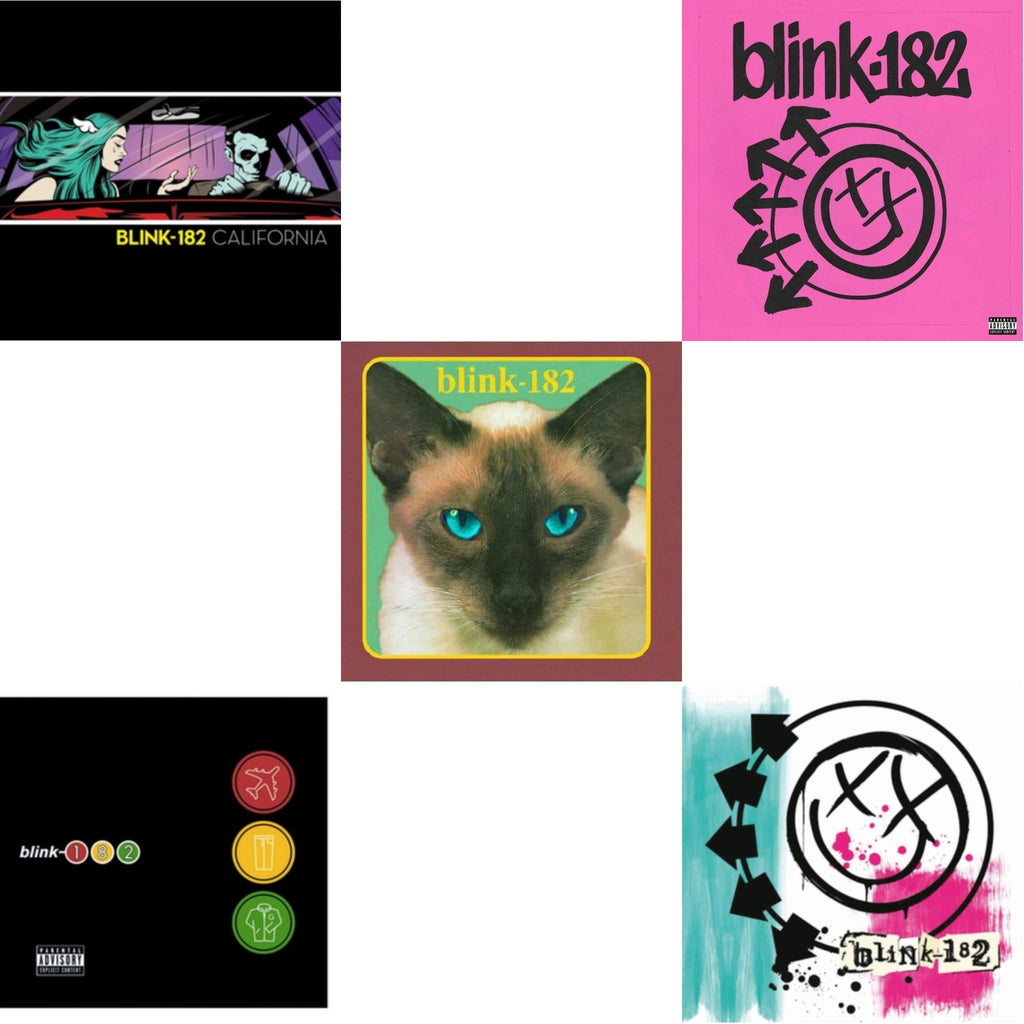 Blink-182 - California (Deluxe/2LP/180G) & Take Off Your Pants & Jacket & Cheshire Cat & One More Time… (X) & Blink-182