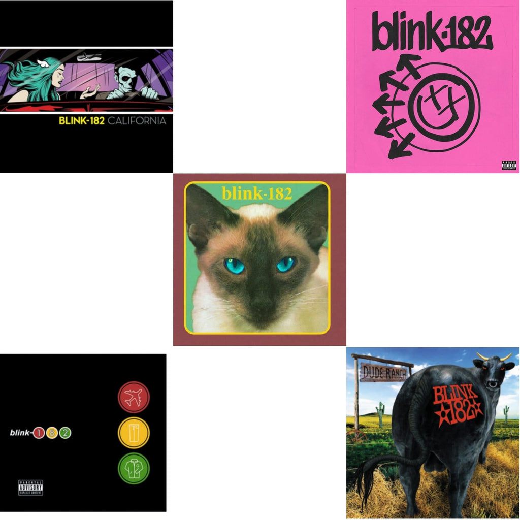 Blink-182 - California (Deluxe/2LP/180G) & Take Off Your Pants & Jacket & Cheshire Cat & One More Time… (X) & Dude Ranch