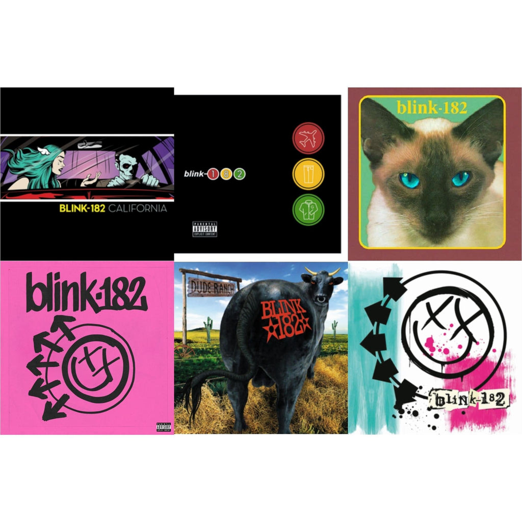 Blink-182 - California (Deluxe/2LP/180G) & Take Off Your Pants & Jacket & Cheshire Cat & One More Time… (X) & Dude Ranch & Blink-182