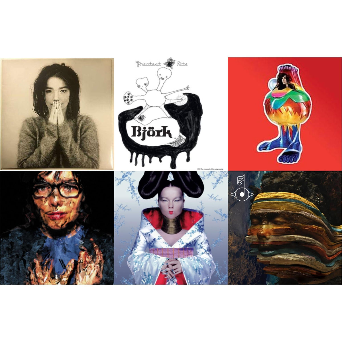 Debut & Homogenic & Greatest Hits & Selma Songs & Bastards: Remix & Volta