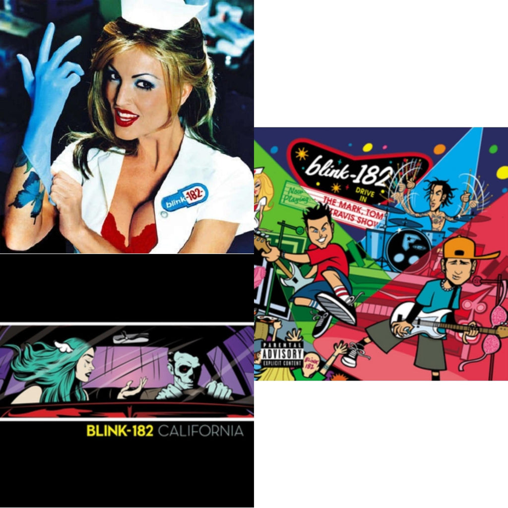 Blink-182 - Enema Of The State (X) & California (Deluxe/2LP/180G) & Mark Tom & Travis Show (Enema Strikes Back)