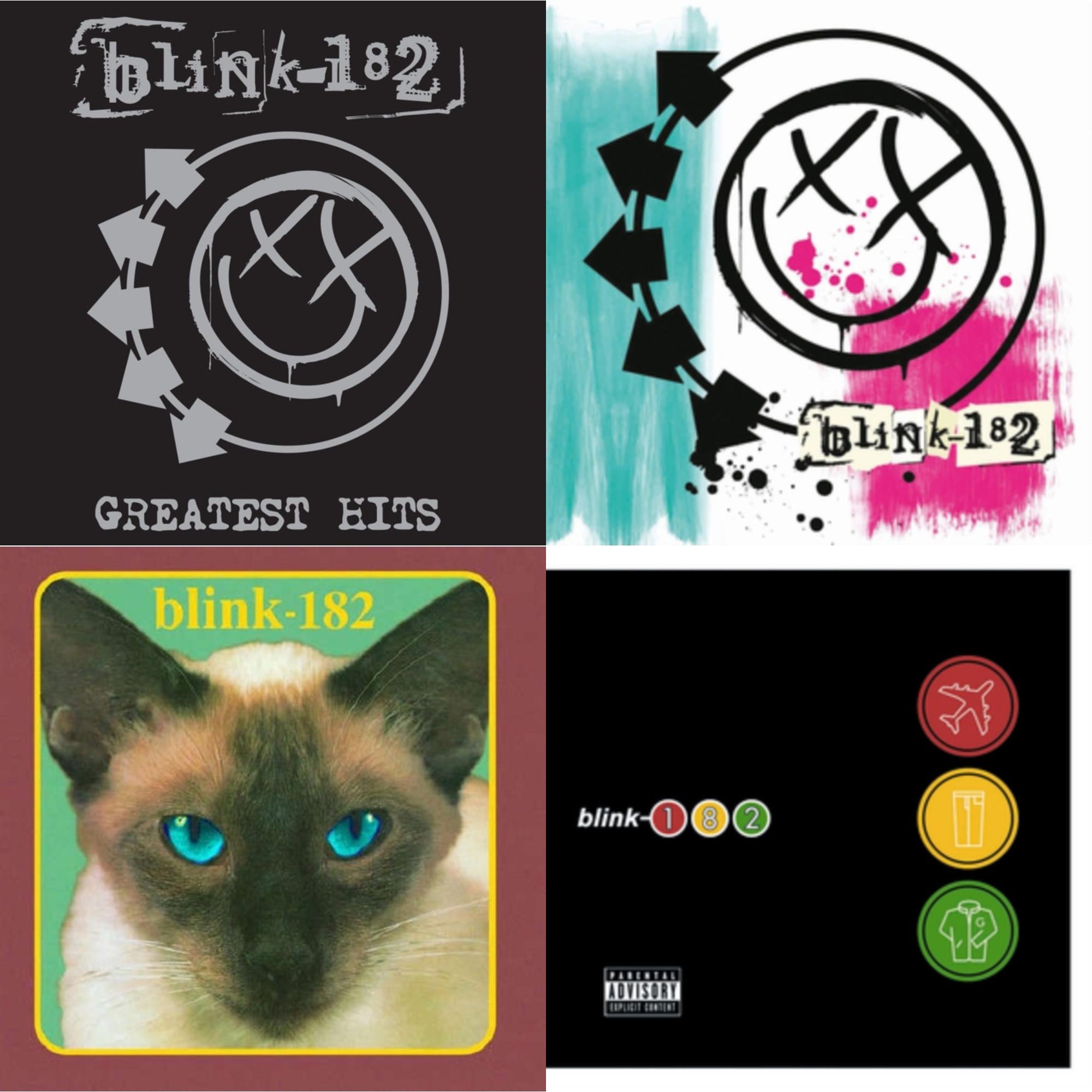 Greatest Hits (2LP) & Take Off Your Pants & Jacket & Cheshire Cat & Blink-182