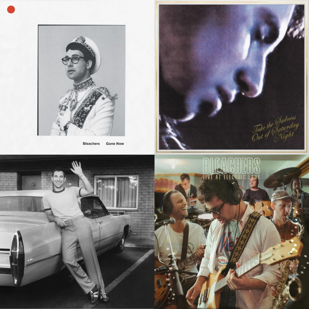 Bleachers - Gone Now (180G/Gold Palate LP Vinyl) & Take The Sadness Out Of Saturday Night (180G/Green Glow LP Vinyl) & Live At Electric Lady (Fruit Punch Colored LP Vinyl/140G) & Bleachers (Clear Vinyl/2LP)