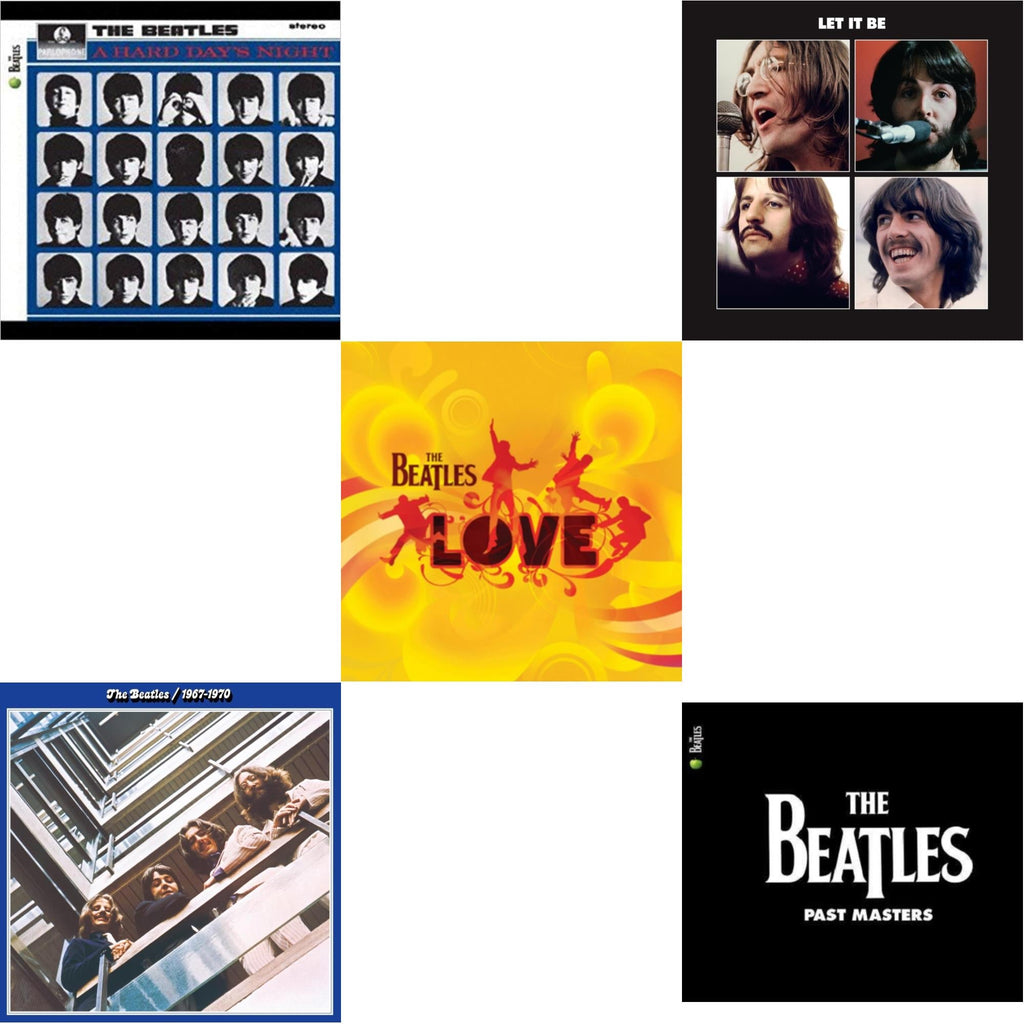 Hard Day's Night & Past Masters 1 & 2 & Beatles 1967-1970 (2023 Edition) (Half-Speed) (3LP) & Let It Be Special Edition & Love