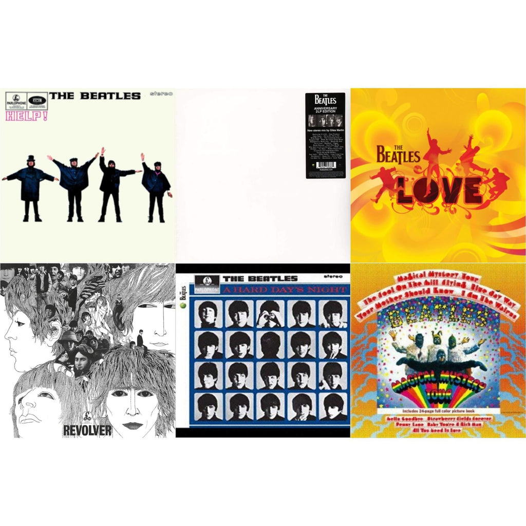 Hard Day's Night & Help & Magical Mystery Tour & Revolver Special Edition & Love  & Beatles (The White Album) (2LP)