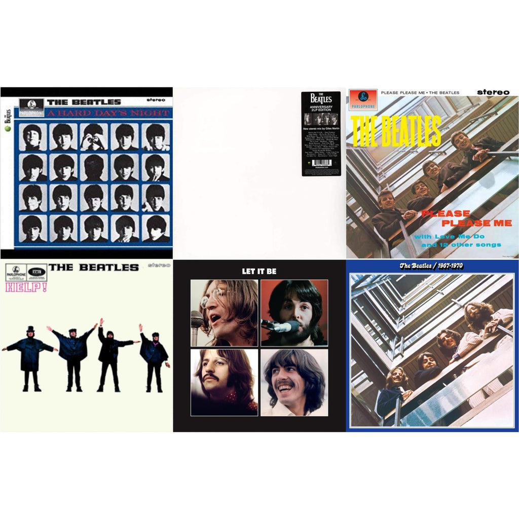 Hard Day's Night & Help & Please Please Me & Beatles 1967-1970 (2023 Edition) (Half-Speed) (3LP) & Let It Be Special Edition & Beatles (The White Album) (2LP)