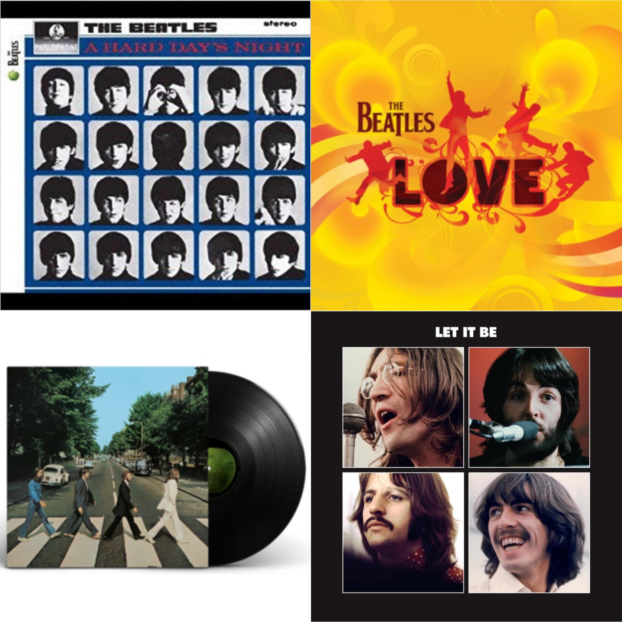 Hard Day's Night & Let It Be Special Edition & Love  & Abbey Road Anniversary