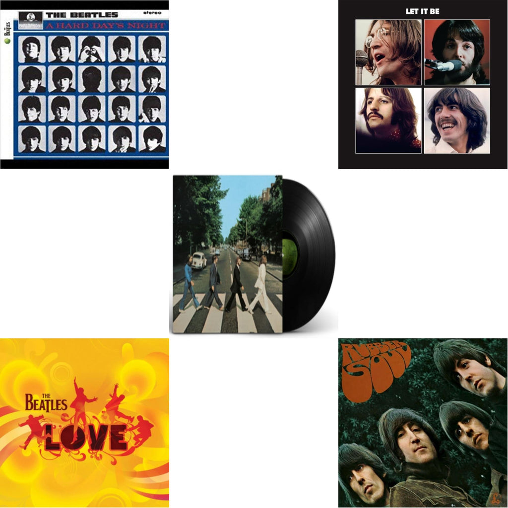 Hard Day's Night & Rubber Soul & Let It Be Special Edition & Love  & Abbey Road Anniversary