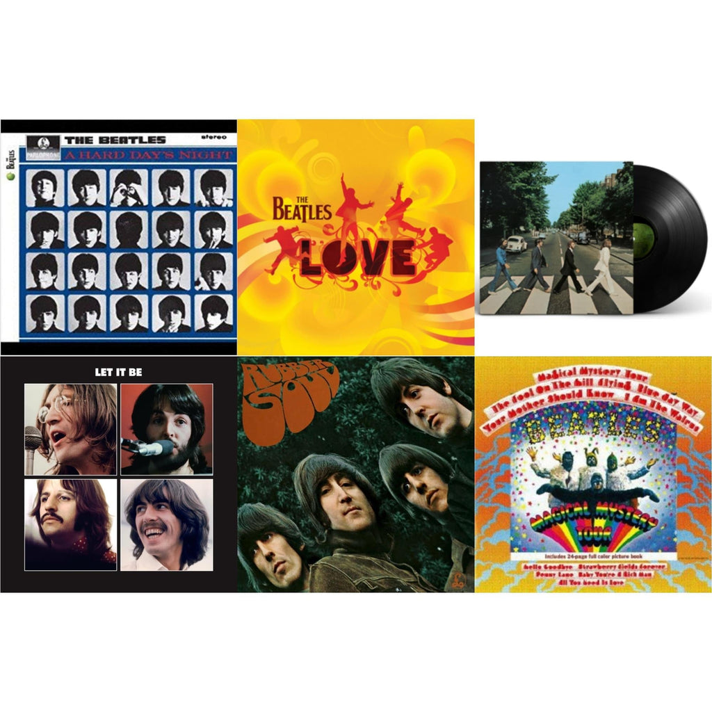Hard Day's Night & Rubber Soul & Magical Mystery Tour & Let It Be Special Edition & Love  & Abbey Road Anniversary