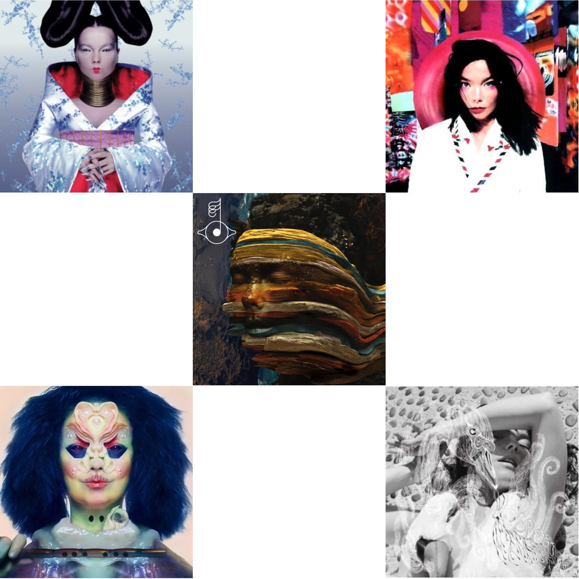 Homogenic & Post & Vespertine & Utopia & Bastards: Remix