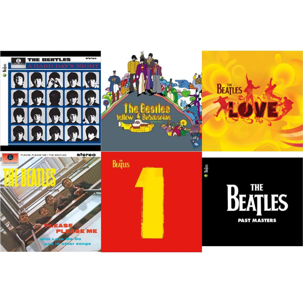Hard Day's Night & Please Please Me & Yellow Submarine & Past Masters 1 & 2 & Love  & 1 (2015 Reissue)