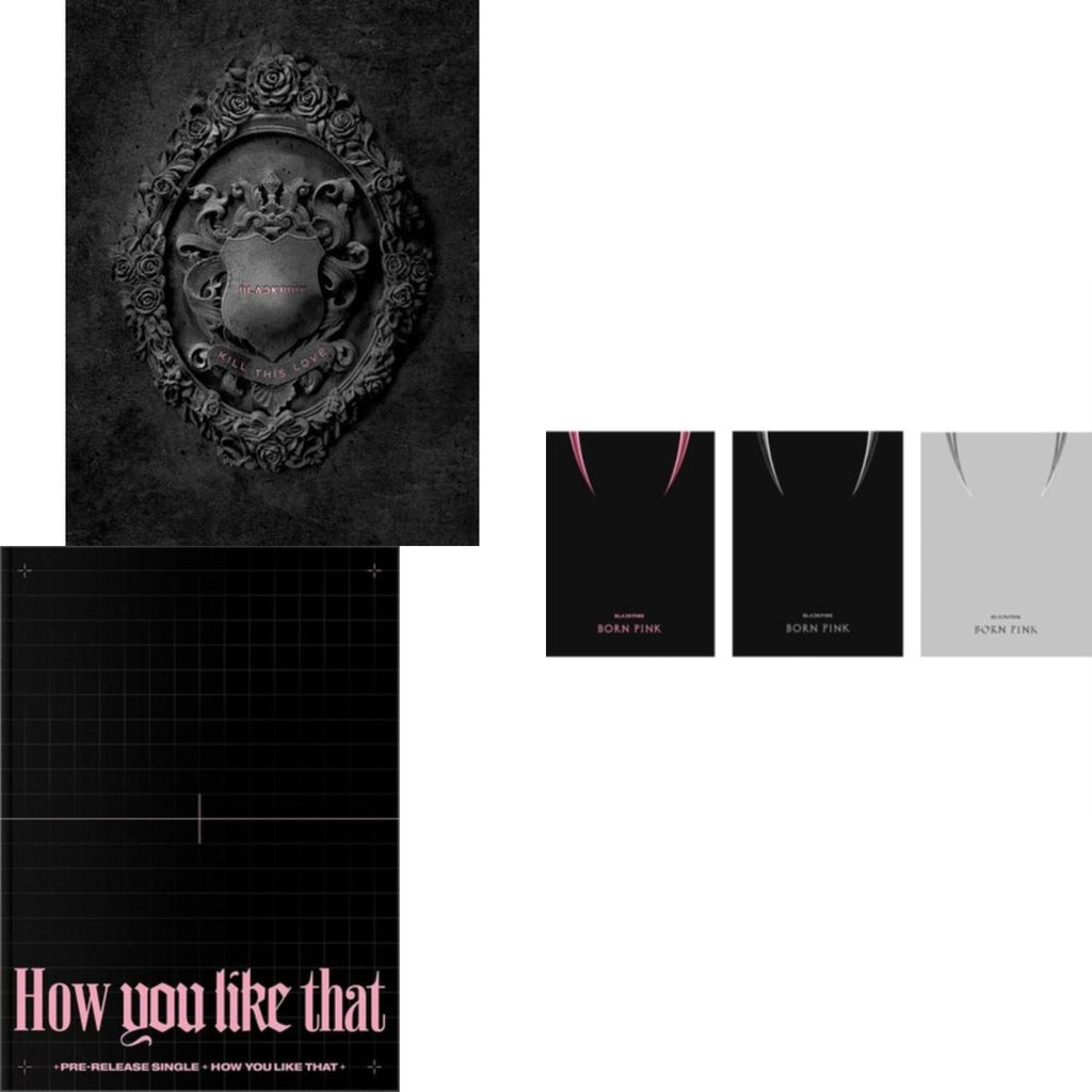 Kill This Love (2Nd Mini Album) & How You Like That: Special Edition & Born Pink (Box Set)