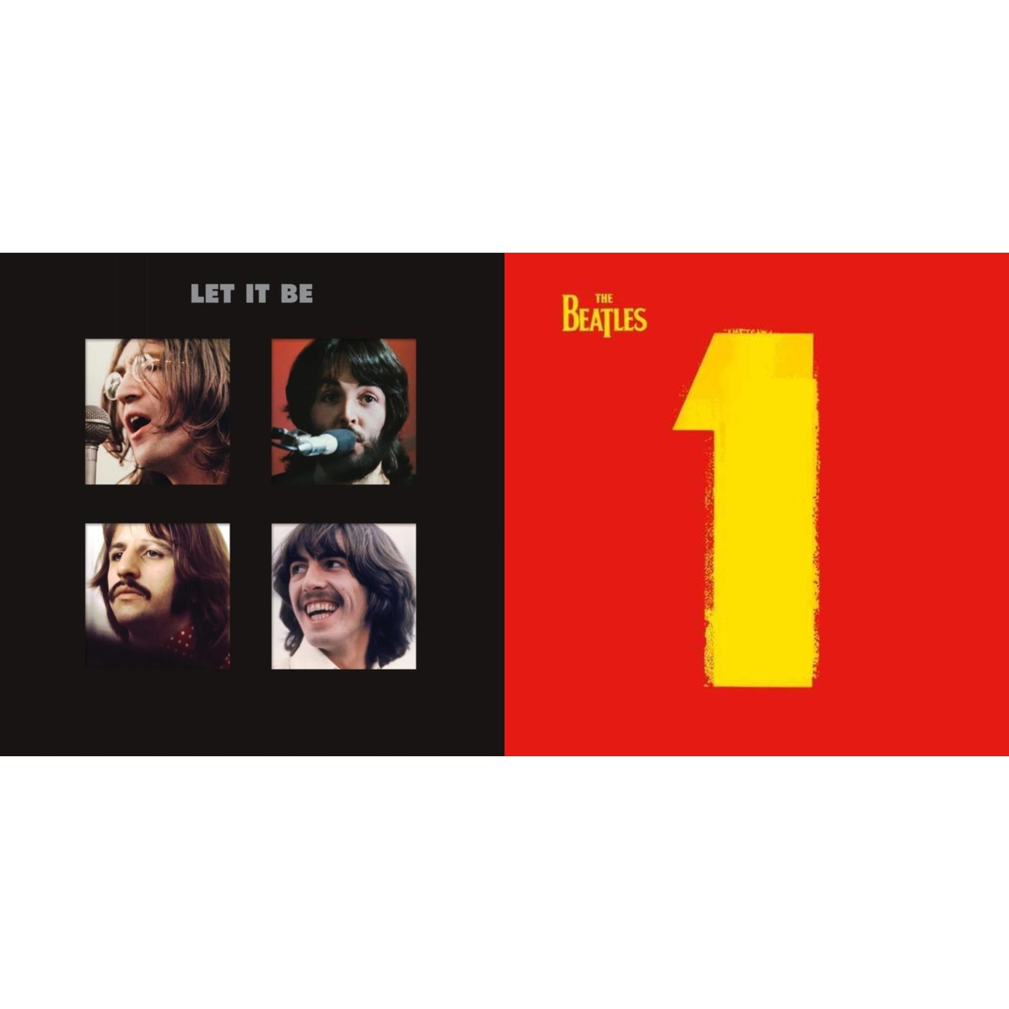 Let It Be Special Edition (Super Deluxe/Slipbox/Book/4LP/12Inch Ep Box Set) & 1 (2015 Reissue)