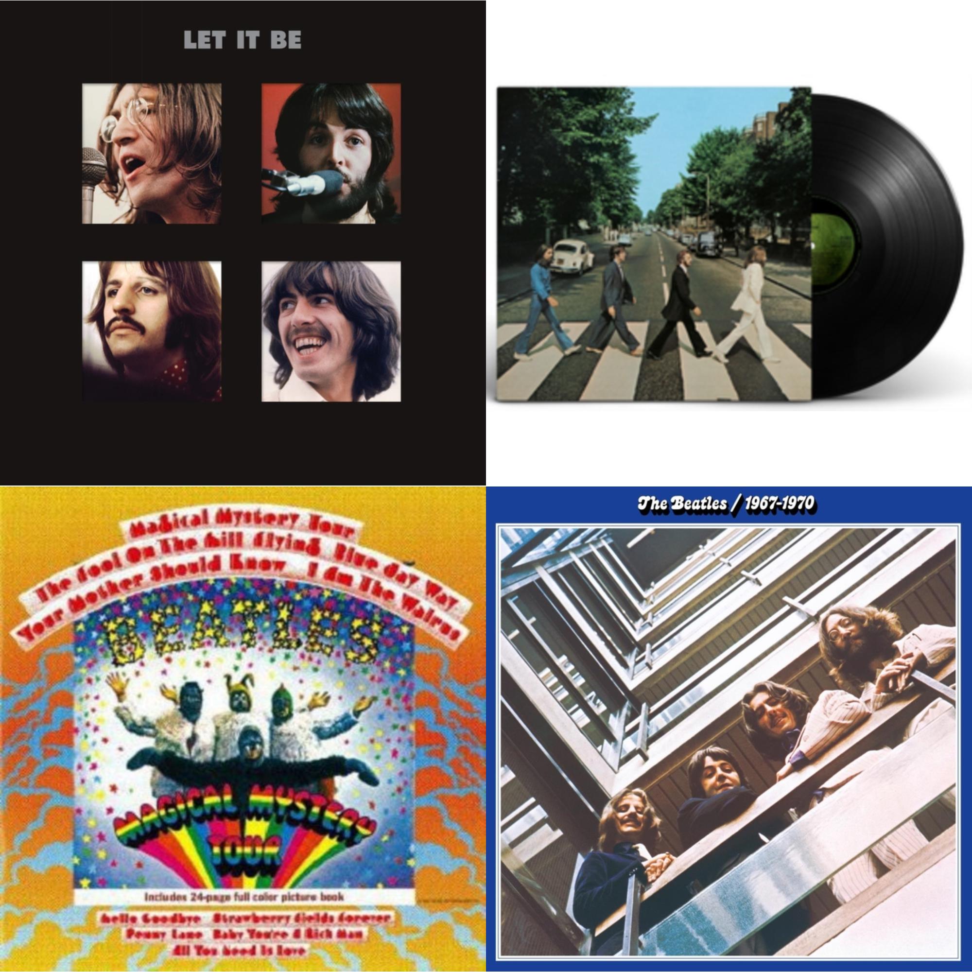 Magical Mystery Tour & Beatles 1967-1970 (2023 Edition) (Half-Speed) (3LP) & Let It Be Special Edition (Super Deluxe/Slipbox/Book/4LP/12Inch Ep Box Set) & Abbey Road Anniversary