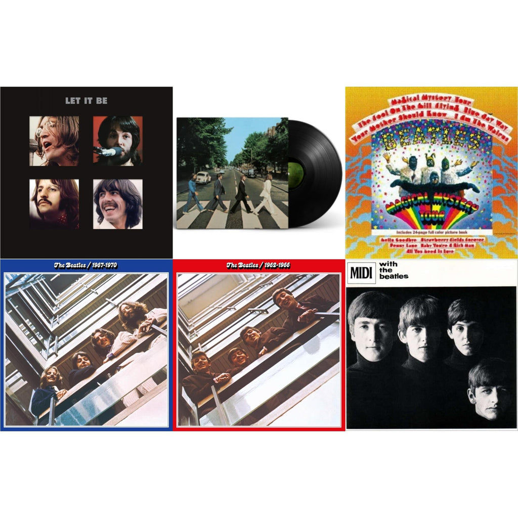 With The Beatles & Magical Mystery Tour & Beatles 1962-1966 (2023 Edition) (Half-Speed) (3LP) & Beatles 1967-1970 (2023 Edition) (Half-Speed) (3LP) & Let It Be Special Edition (Super Deluxe/Slipbox/Book/4LP/12Inch Ep Box Set) & Abbey Road Anniversary