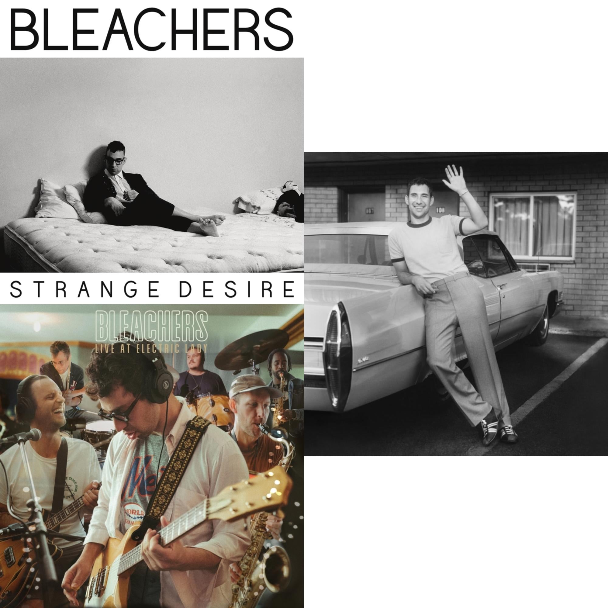 Strange Desire (180G/Translucent Yellow LP Vinyl) & Live At Electric Lady (Fruit Punch Colored LP Vinyl/140G) & Bleachers (Clear Vinyl/2LP)
