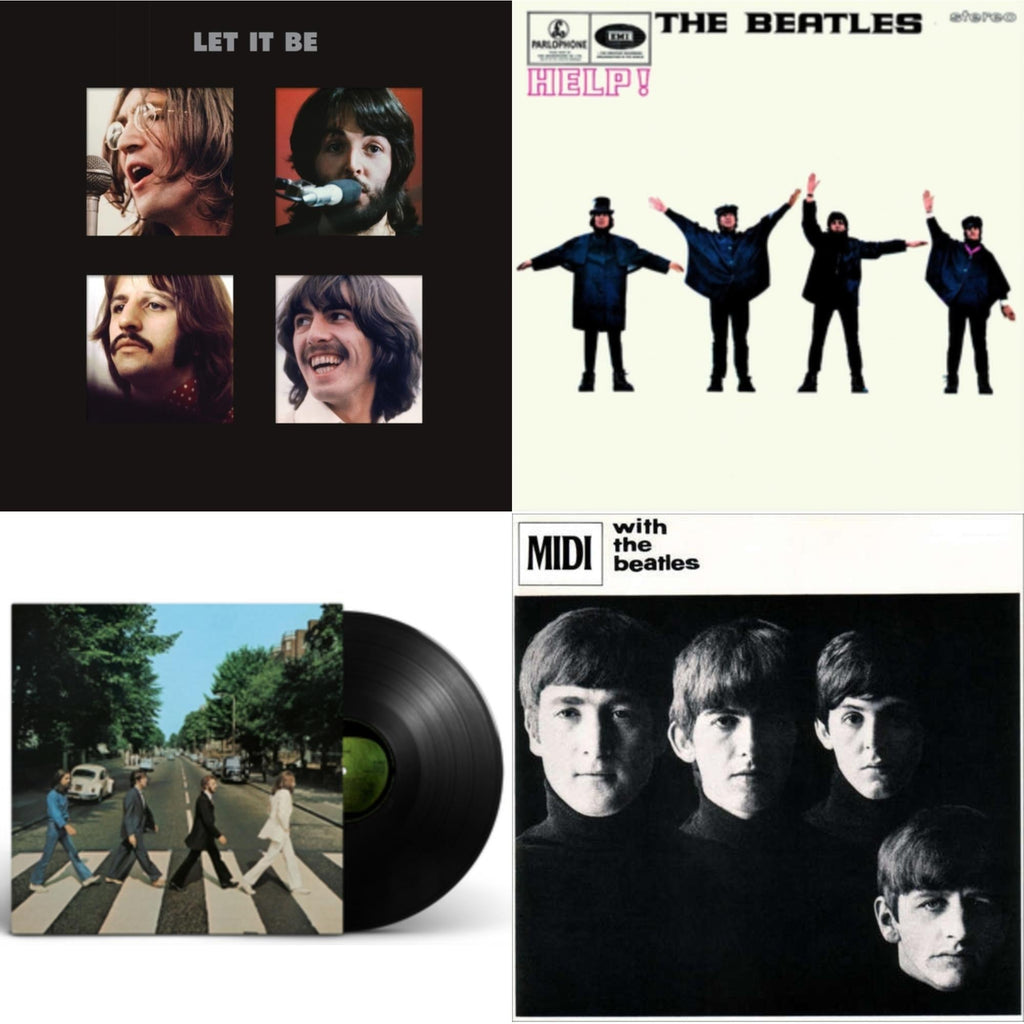 Help & With The Beatles & Let It Be Special Edition (Super Deluxe/Slipbox/Book/4LP/12Inch Ep Box Set) & Abbey Road Anniversary