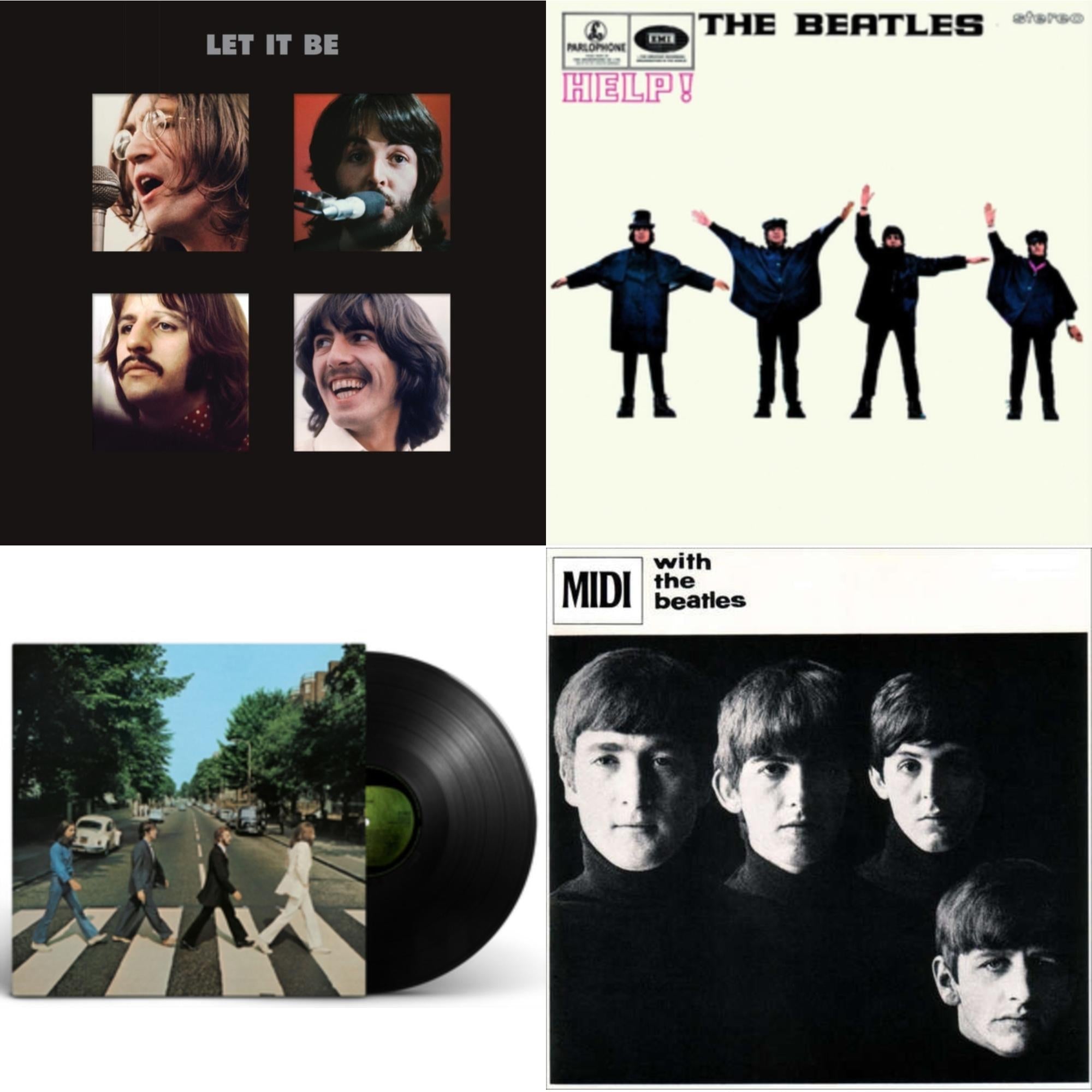 Help & With The Beatles & Let It Be Special Edition (Super Deluxe/Slipbox/Book/4LP/12Inch Ep Box Set) & Abbey Road Anniversary