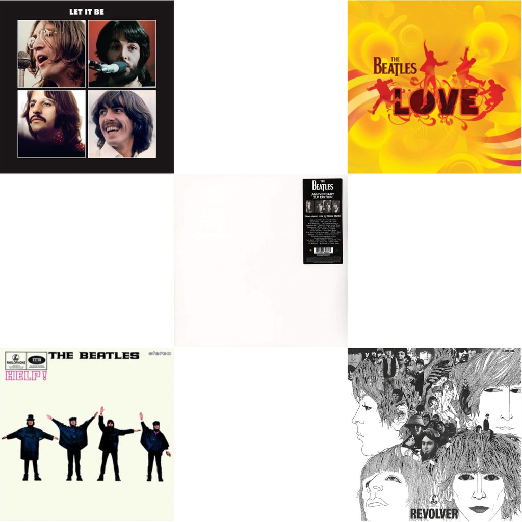 Help & Revolver Special Edition & Let It Be Special Edition & Love  & Beatles (The White Album) (2LP)