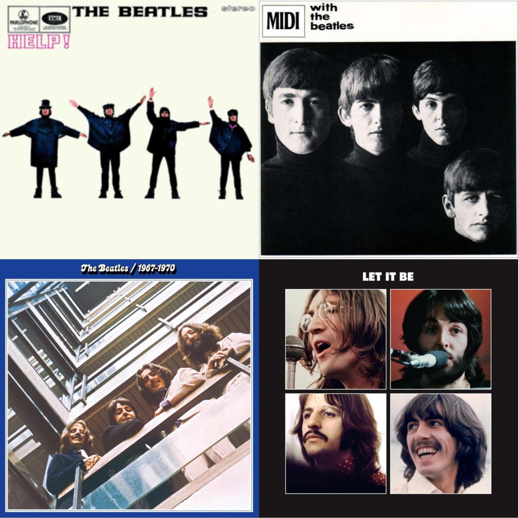 Help & With The Beatles & Beatles 1967-1970 (2023 Edition) (Half-Speed) (3LP) & Let It Be Special Edition