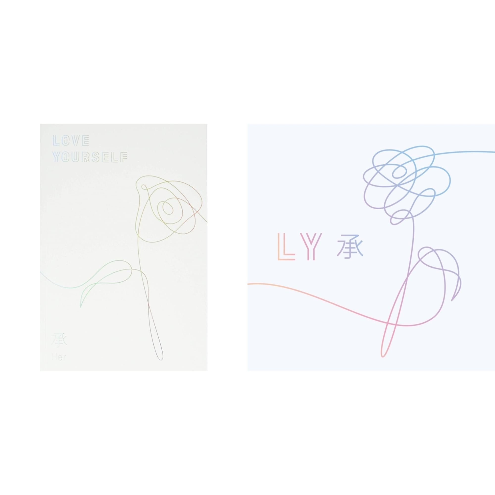 Love Yourself: Her (Photobook) & Love Yourself: Her (4 Different Versions In Photobook)