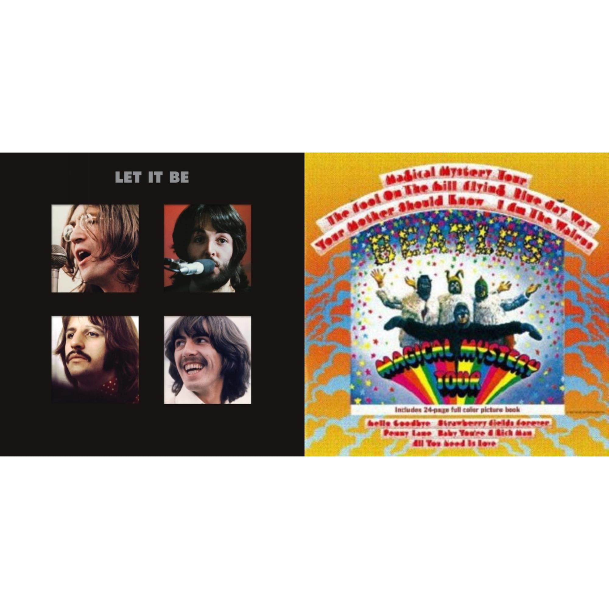 Magical Mystery Tour & Let It Be Special Edition (Super Deluxe/Slipbox/Book/4LP/12Inch Ep Box Set)