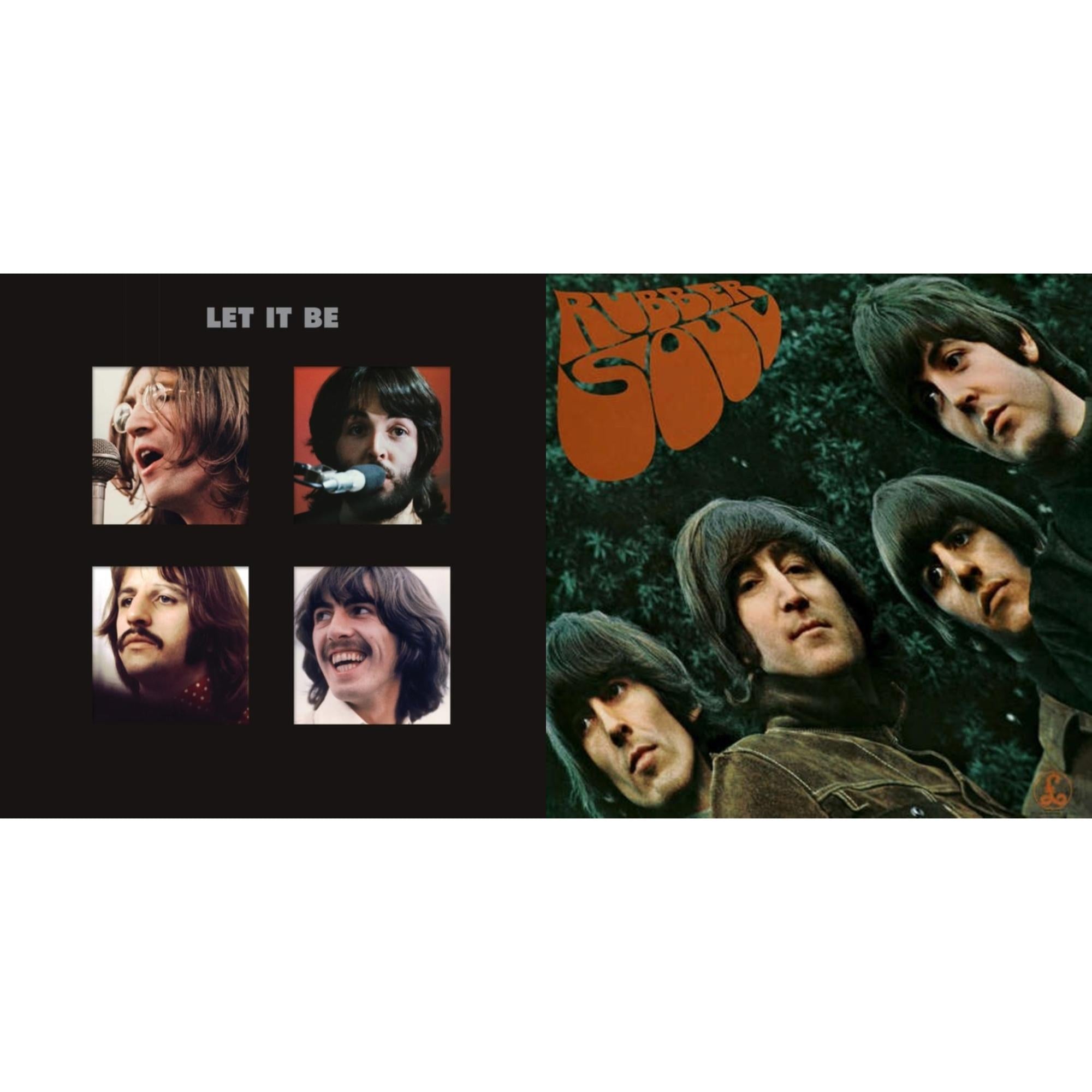 Rubber Soul & Let It Be Special Edition (Super Deluxe/Slipbox/Book/4LP/12Inch Ep Box Set)