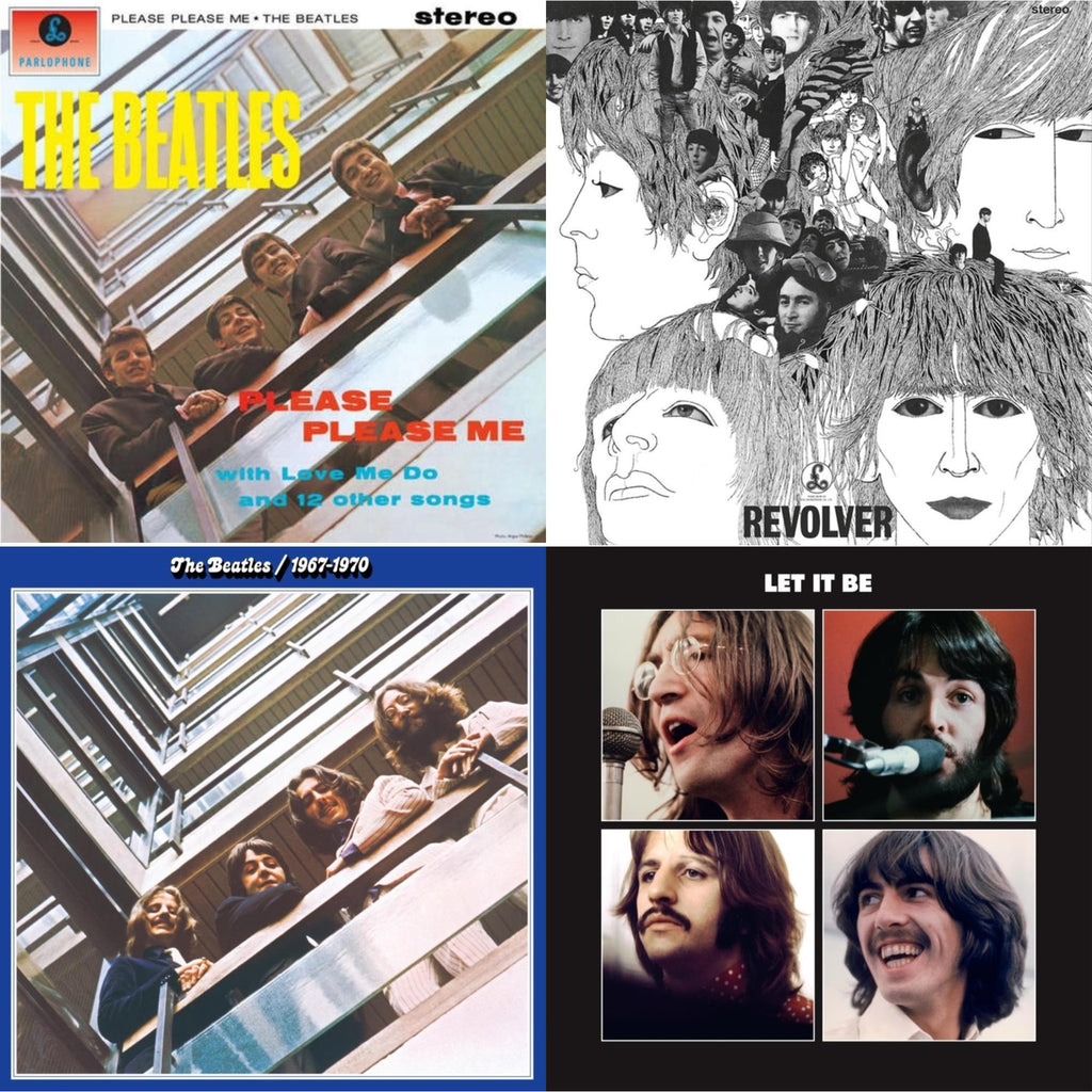 Please Please Me & Revolver Special Edition & Beatles 1967-1970 (2023 Edition) (Half-Speed) (3LP) & Let It Be Special Edition