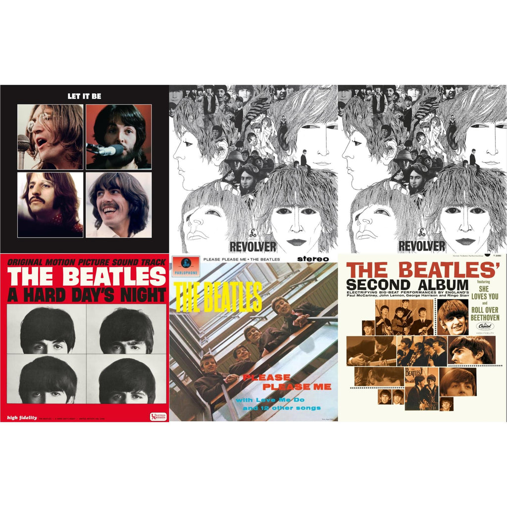 Please Please Me & Revolver Special Edition & Revolver - Special Edition (Picture Disc) & Beatles Second Album  & Hard Day's Night (Ost)  & Let It Be Special Edition