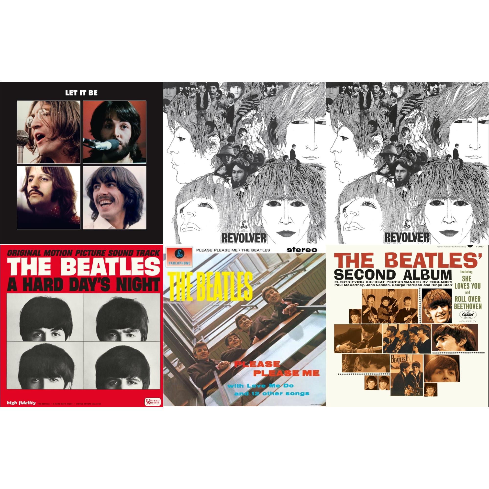 Please Please Me & Revolver Special Edition & Revolver - Special Edition (Picture Disc) & Beatles Second Album  & Hard Day's Night (Ost)  & Let It Be Special Edition