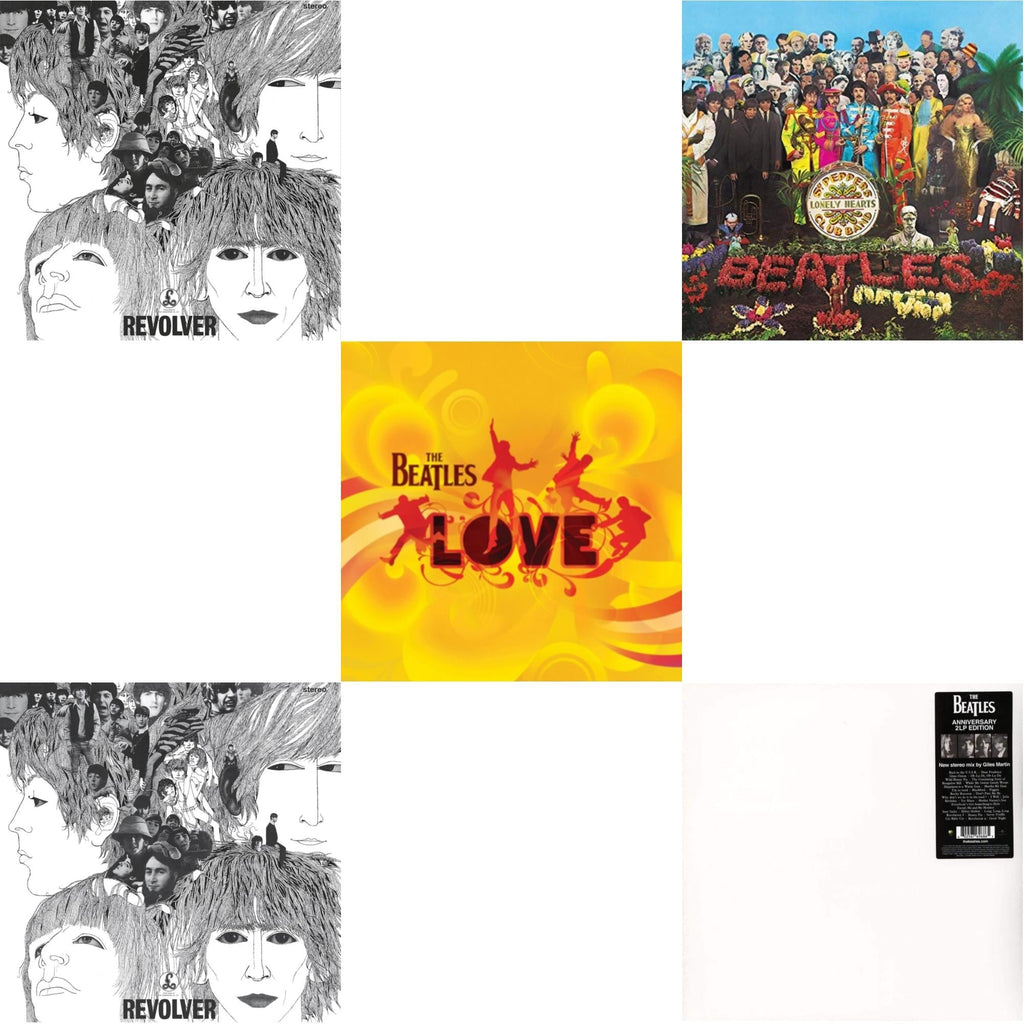 Revolver Special Edition & Revolver - Special Edition (Picture Disc) & Love  & Sgt. Pepper's Lonely Hearts Club Band (2017 Stereo Mix/180G/Original Stencils) & Beatles (The White Album) (2LP)