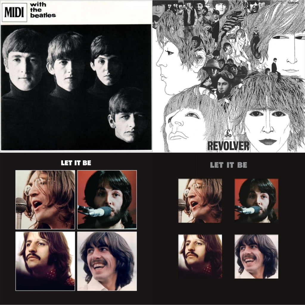 With The Beatles & Revolver Special Edition & Let It Be Special Edition & Let It Be Special Edition (Super Deluxe/Slipbox/Book/4LP/12Inch Ep Box Set)