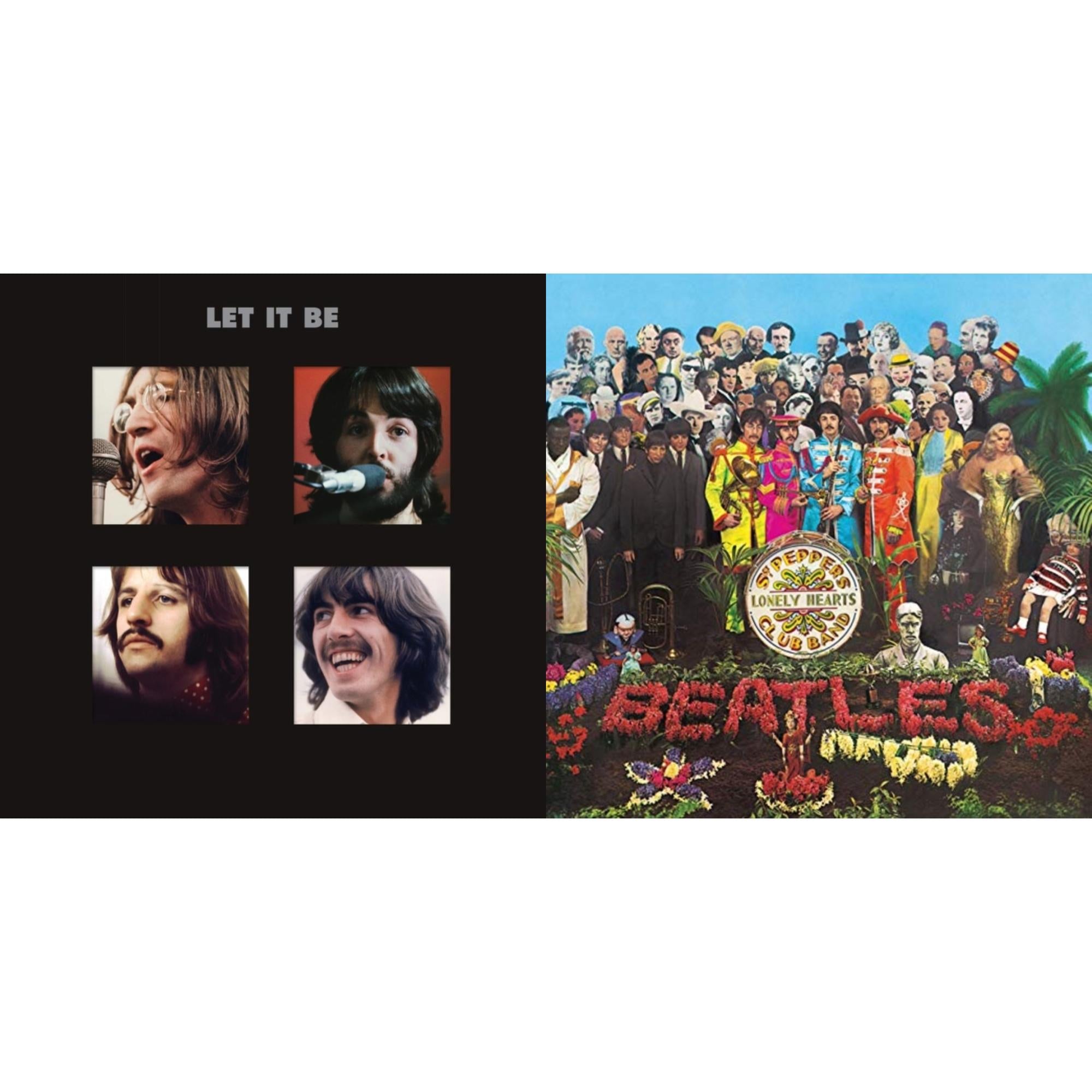Let It Be Special Edition (Super Deluxe/Slipbox/Book/4LP/12Inch Ep Box Set) & Sgt. Pepper's Lonely Hearts Club Band (2017 Stereo Mix/180G/Original Stencils)