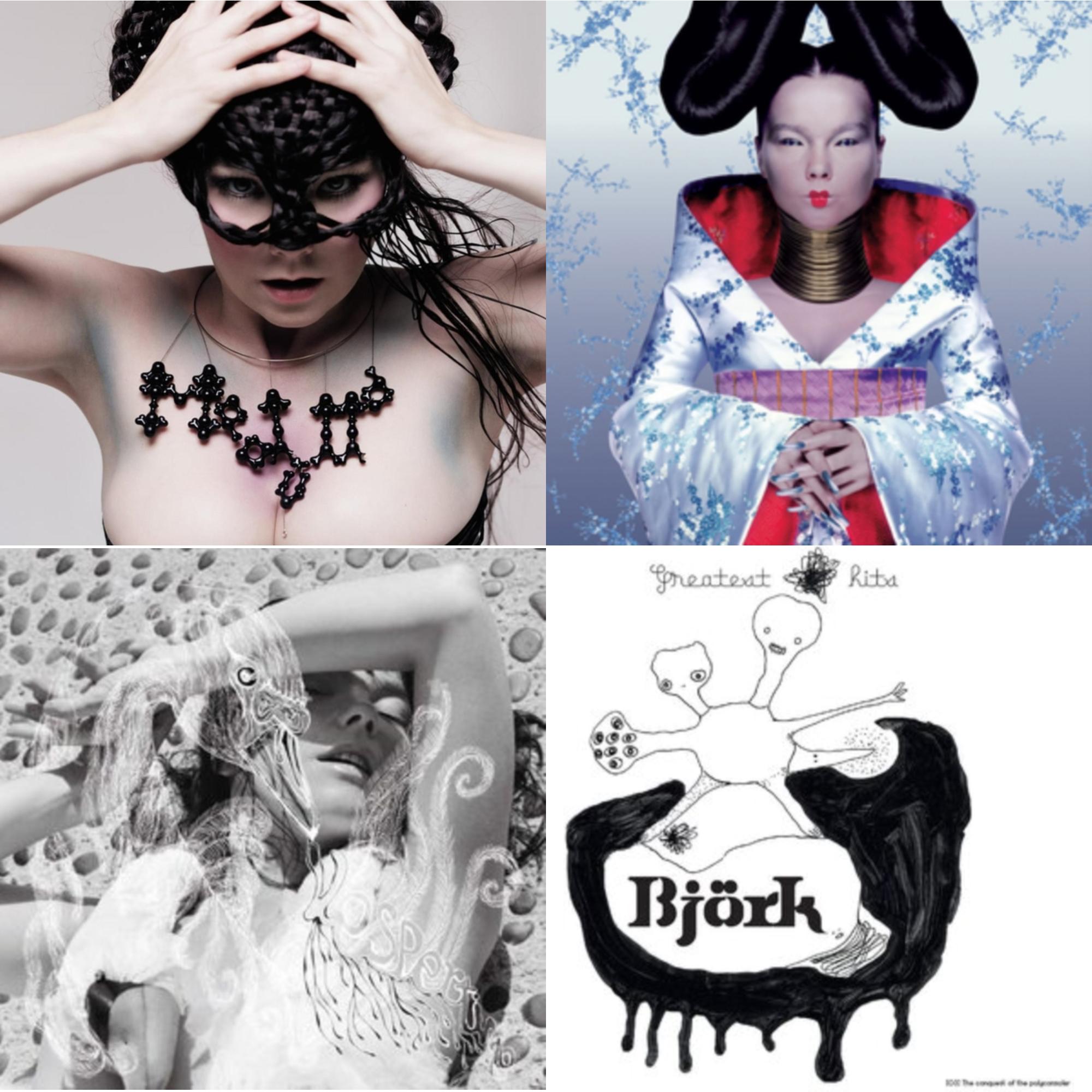 Homogenic & Vespertine & Greatest Hits & Medulla