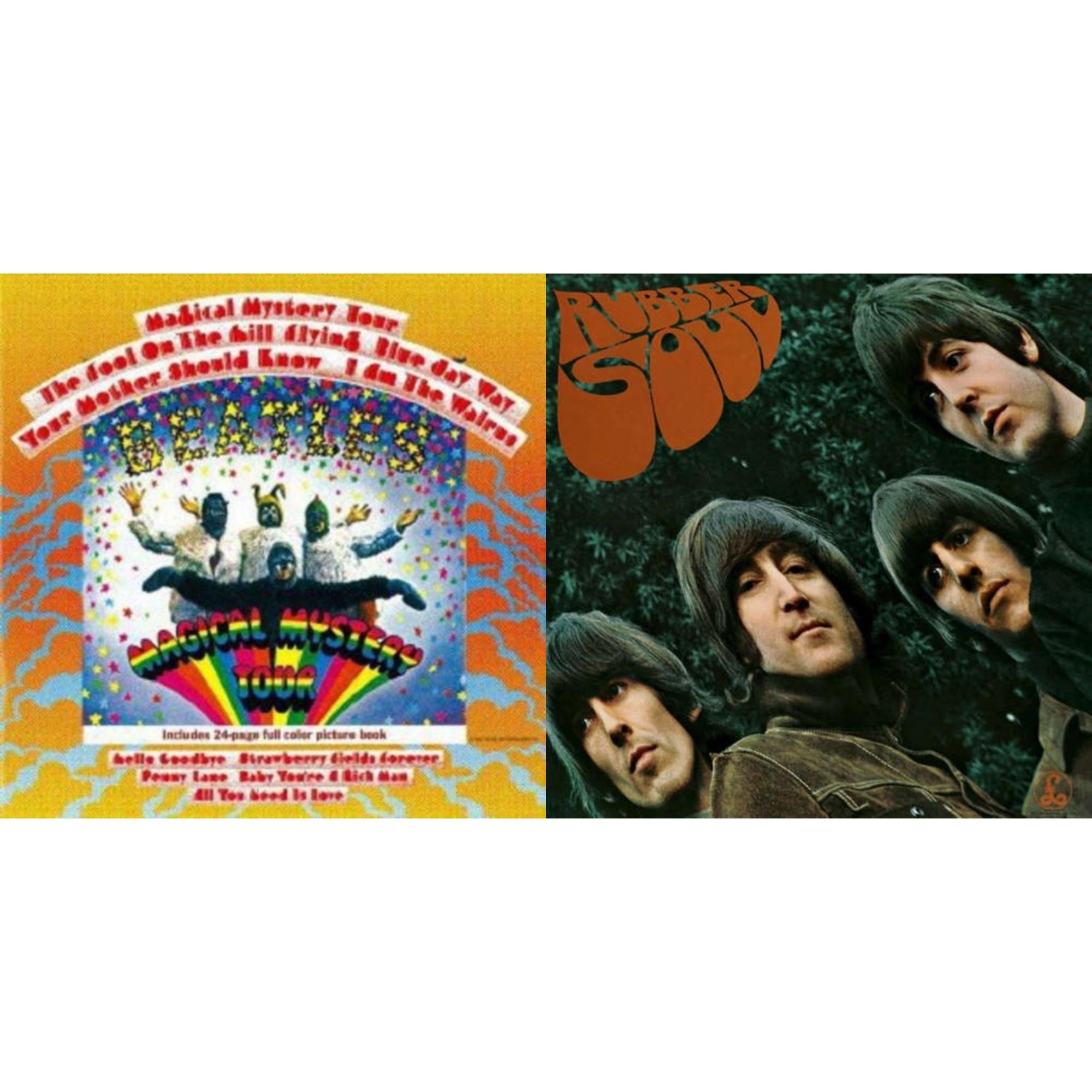 Beatles - Magical Mystery Tour & Rubber Soul - LP Vinyl Bundle