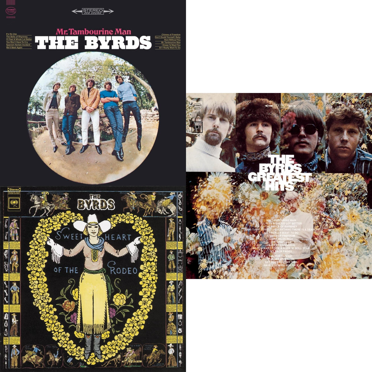 Greatest Hits & Mr. Tambourine Man & Sweetheart Of The Rodeo