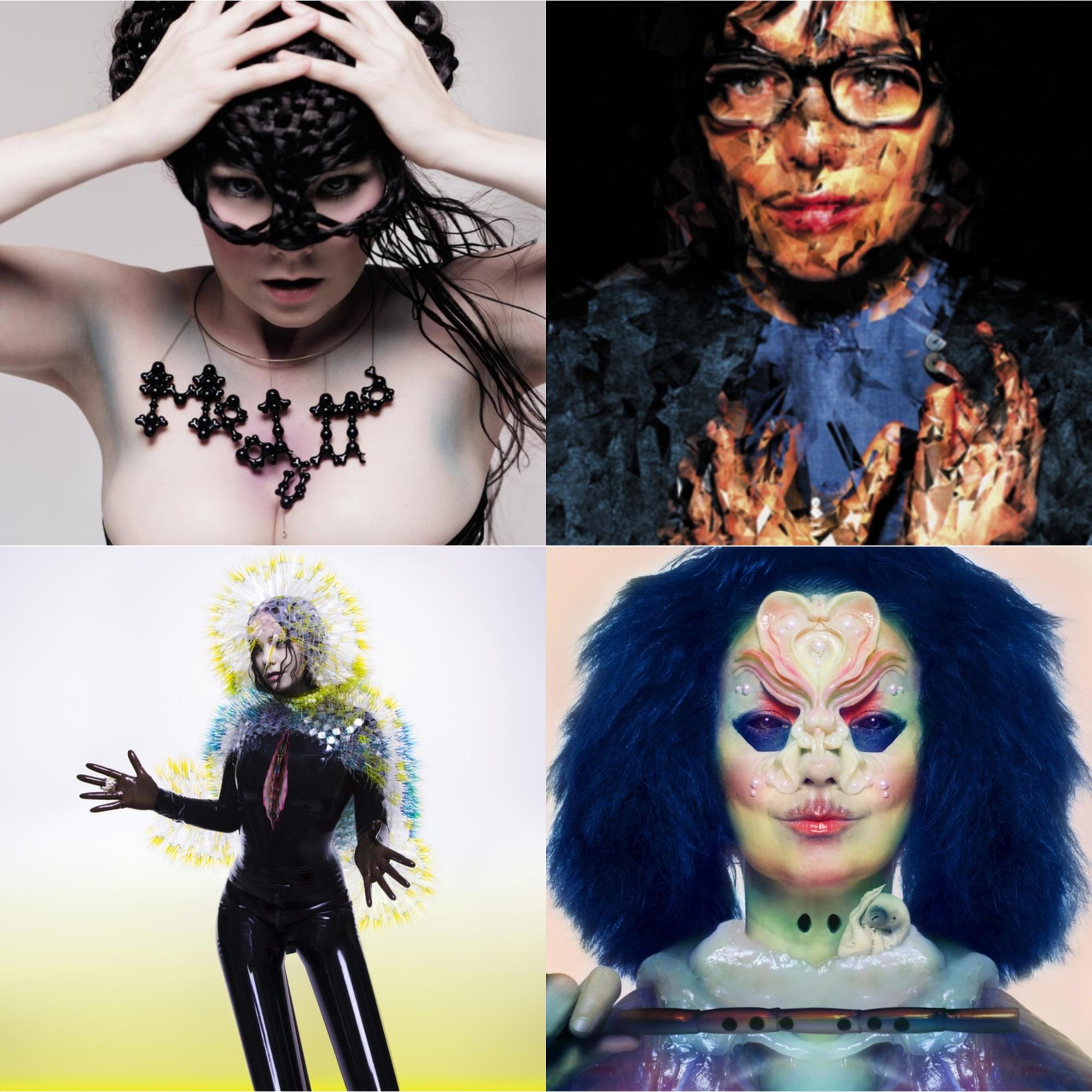 Bjork - Medulla & Selma Songs & Vulnicura & Utopia - LP Vinyl Bundle
