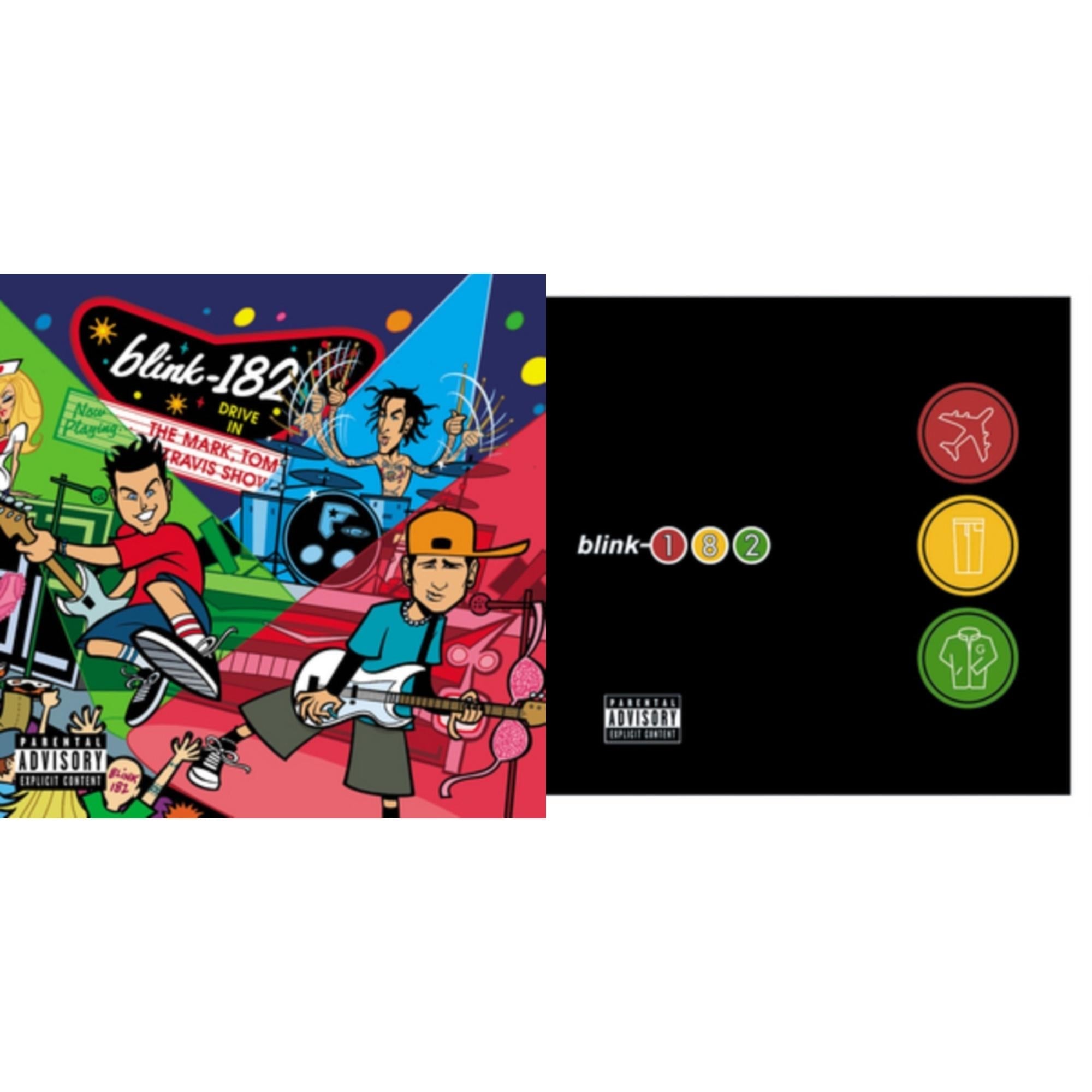 Blink-182 - Take Off Your Pants & Jacket & Mark Tom & Travis Show (Enema Strikes Back) - LP Vinyl Bundle