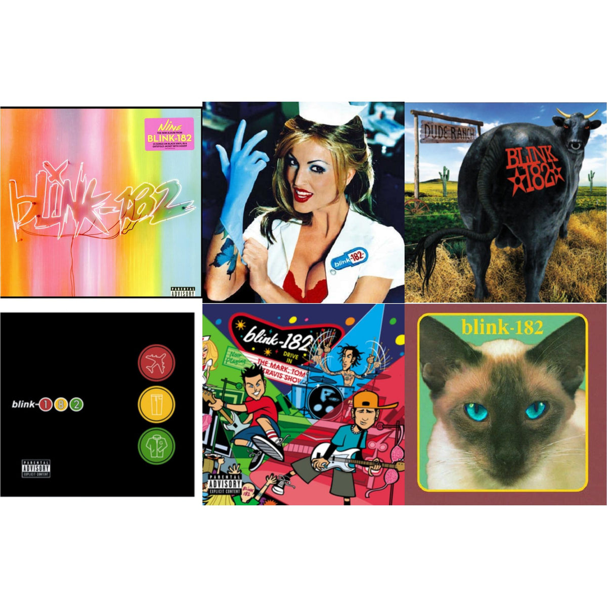 Nine (140G) & Enema Of The State (X) & Dude Ranch & Take Off Your Pants & Jacket & Mark Tom & Travis Show (Enema Strikes Back) & Cheshire Cat