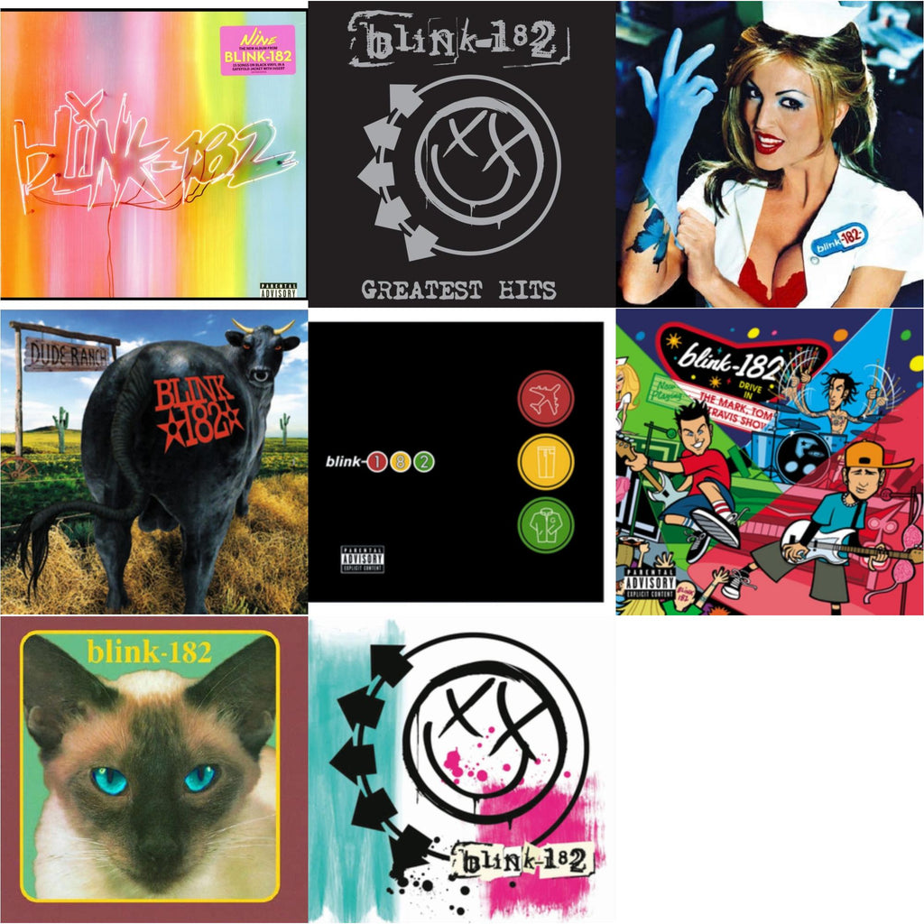 Nine (140G) & Greatest Hits (2LP) & Enema Of The State (X) & Dude Ranch & Take Off Your Pants & Jacket & Mark Tom & Travis Show (Enema Strikes Back) & Cheshire Cat & Blink-182