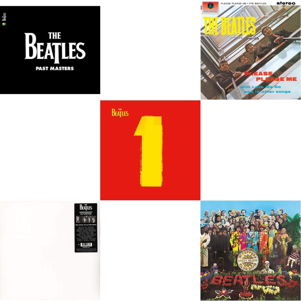 Please Please Me & Past Masters 1 & 2 & 1 (2015 Reissue) & Sgt. Pepper's Lonely Hearts Club Band (2017 Stereo Mix/180G/Original Stencils) & Beatles (The White Album) (2LP)