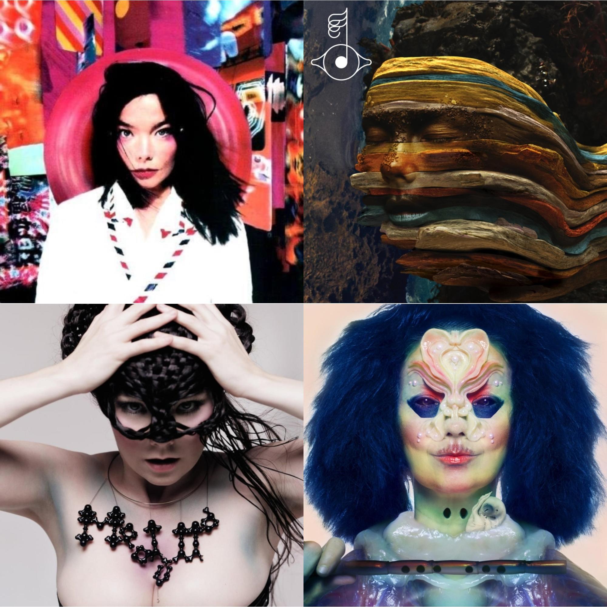 Bjork - Post & Bastards: Remix & Medulla & Utopia - LP Vinyl Bundle