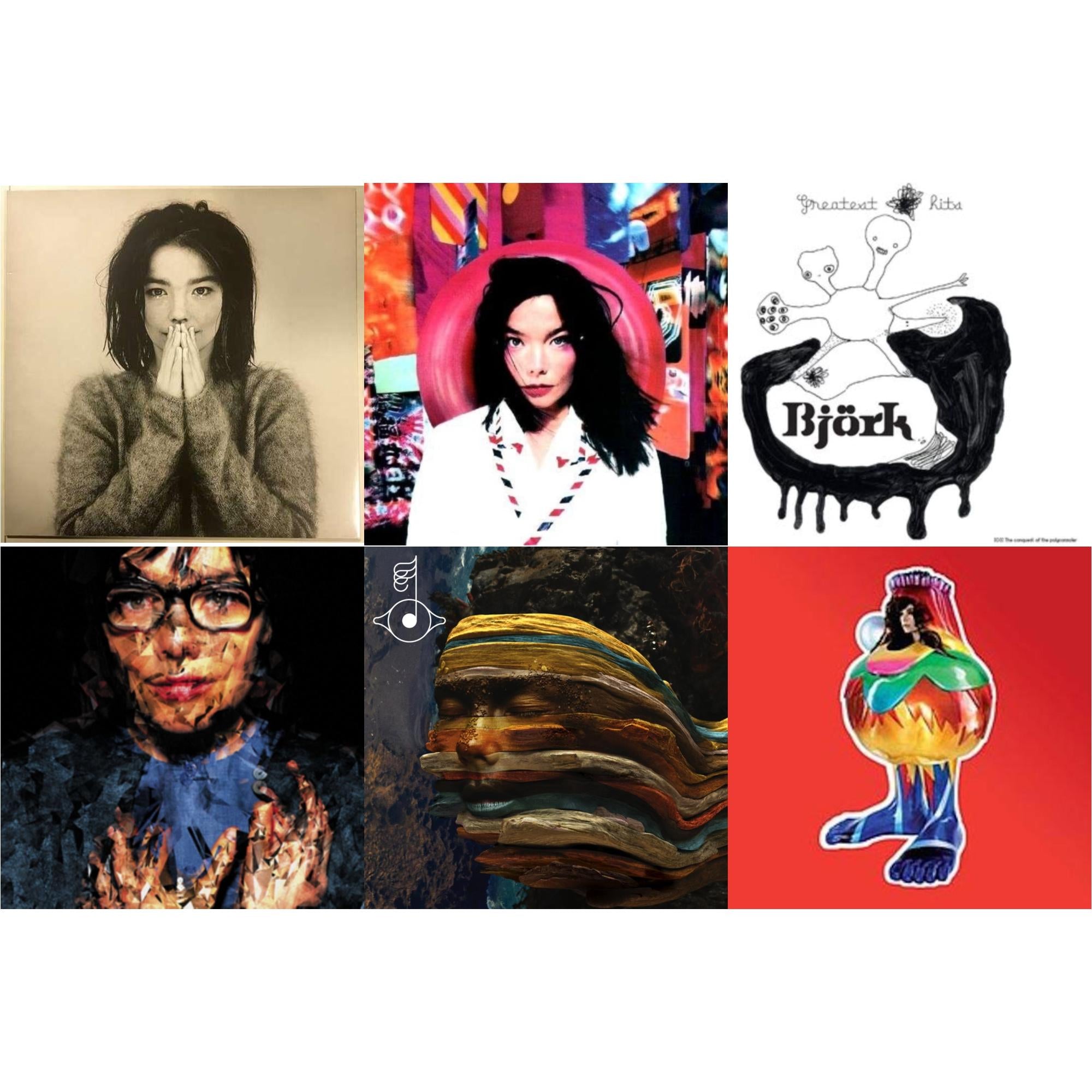 Debut & Post & Greatest Hits & Selma Songs & Bastards: Remix & Volta