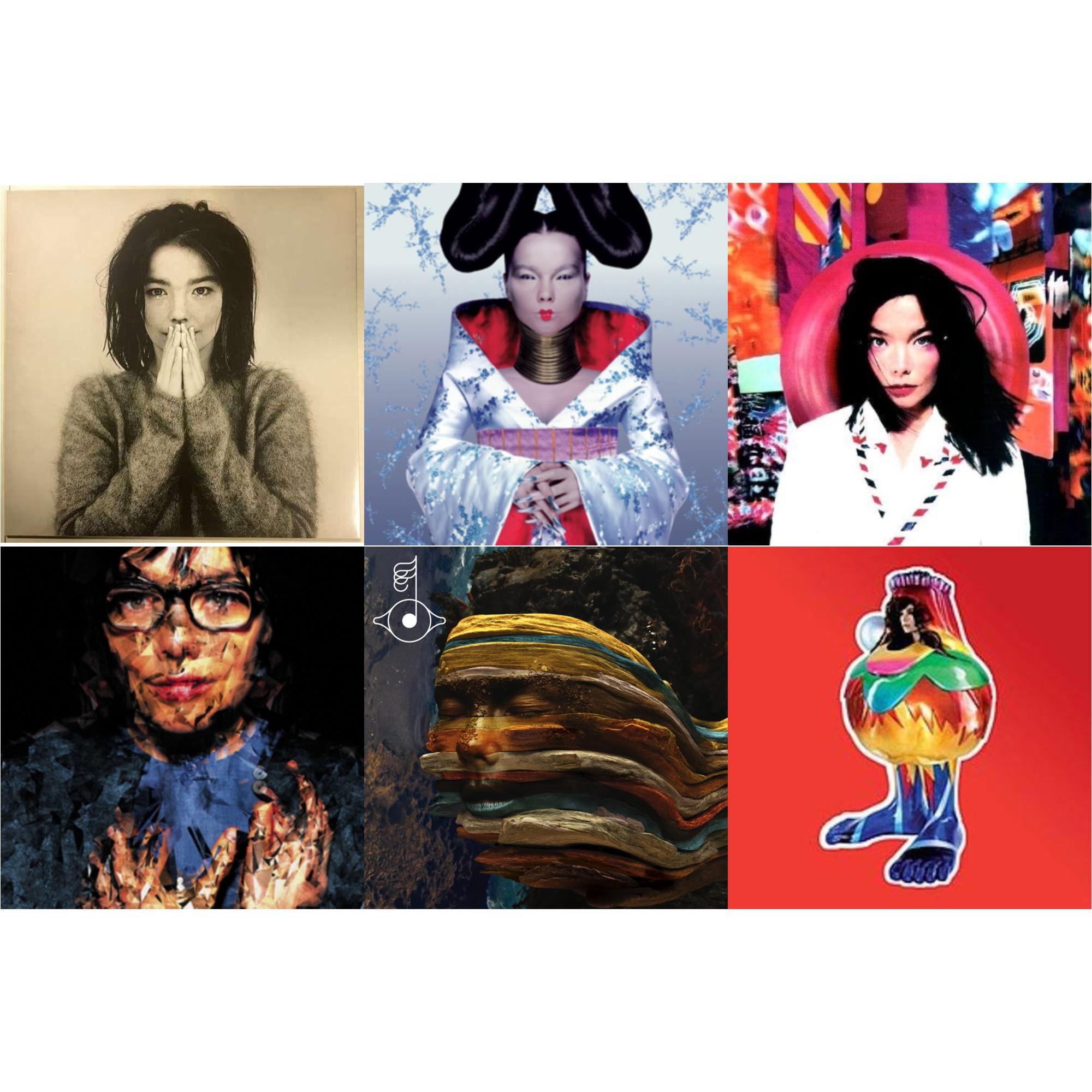 Debut & Homogenic & Post & Selma Songs & Bastards: Remix & Volta