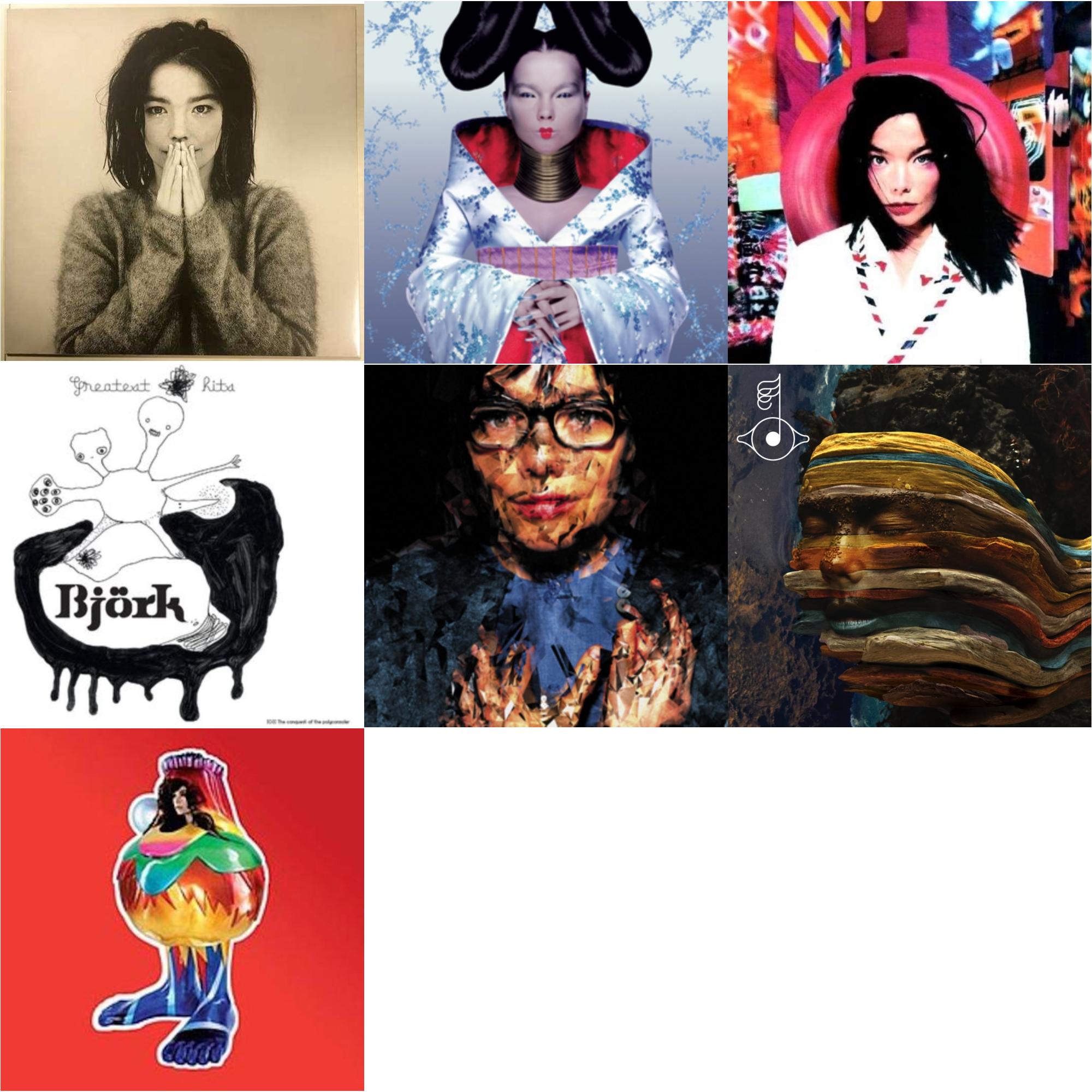 Debut & Homogenic & Post & Greatest Hits & Selma Songs & Bastards: Remix & Volta