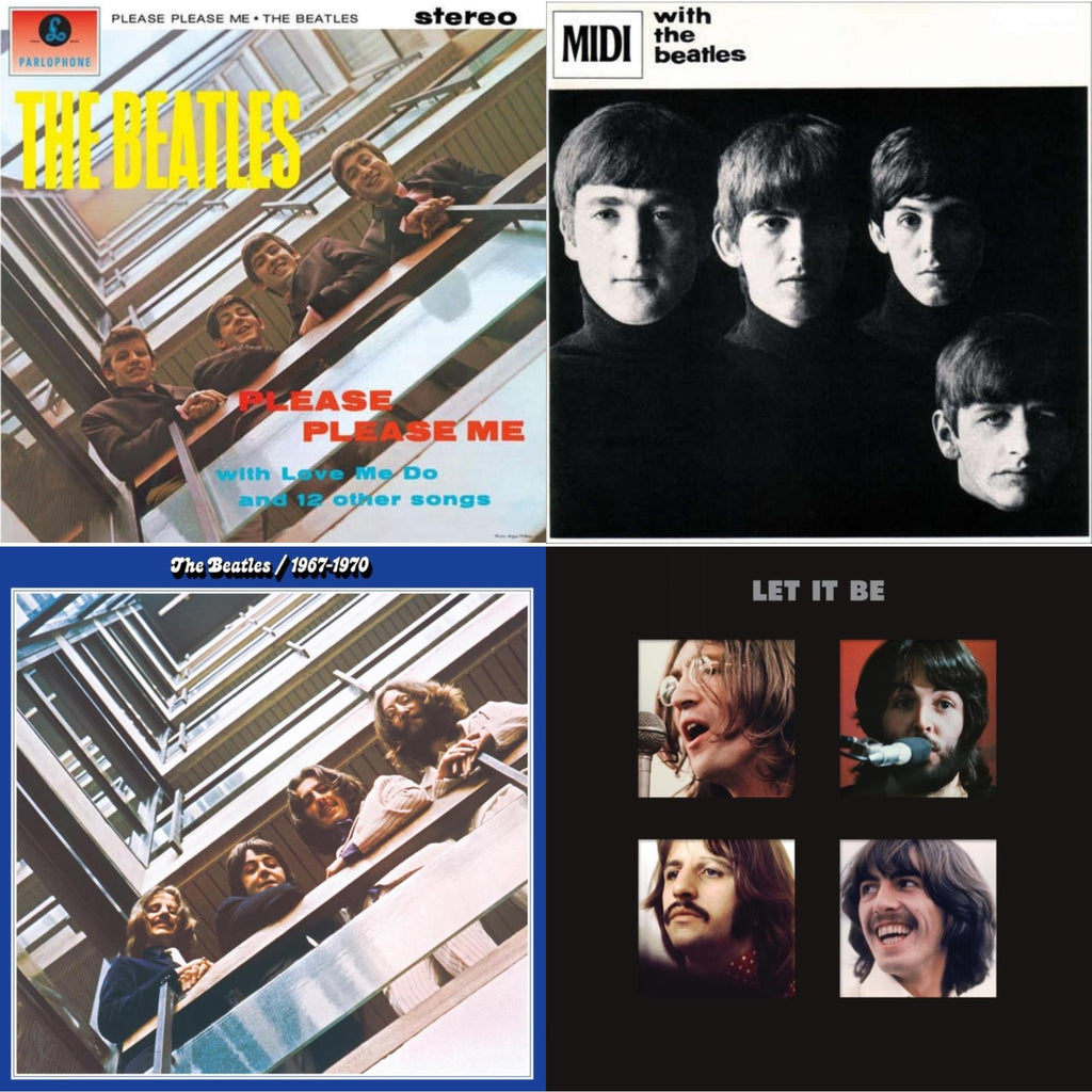 Please Please Me & With The Beatles & Beatles 1967-1970 (2023 Edition) (Half-Speed) (3LP) & Let It Be Special Edition (Super Deluxe/Slipbox/Book/4LP/12Inch Ep Box Set)