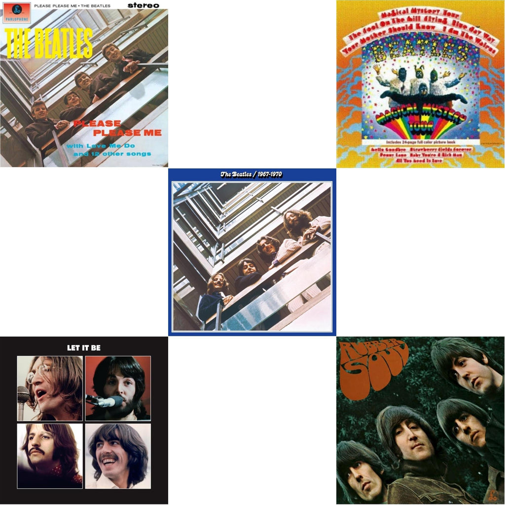 Please Please Me & Rubber Soul & Magical Mystery Tour & Beatles 1967-1970 (2023 Edition) (Half-Speed) (3LP) & Let It Be Special Edition