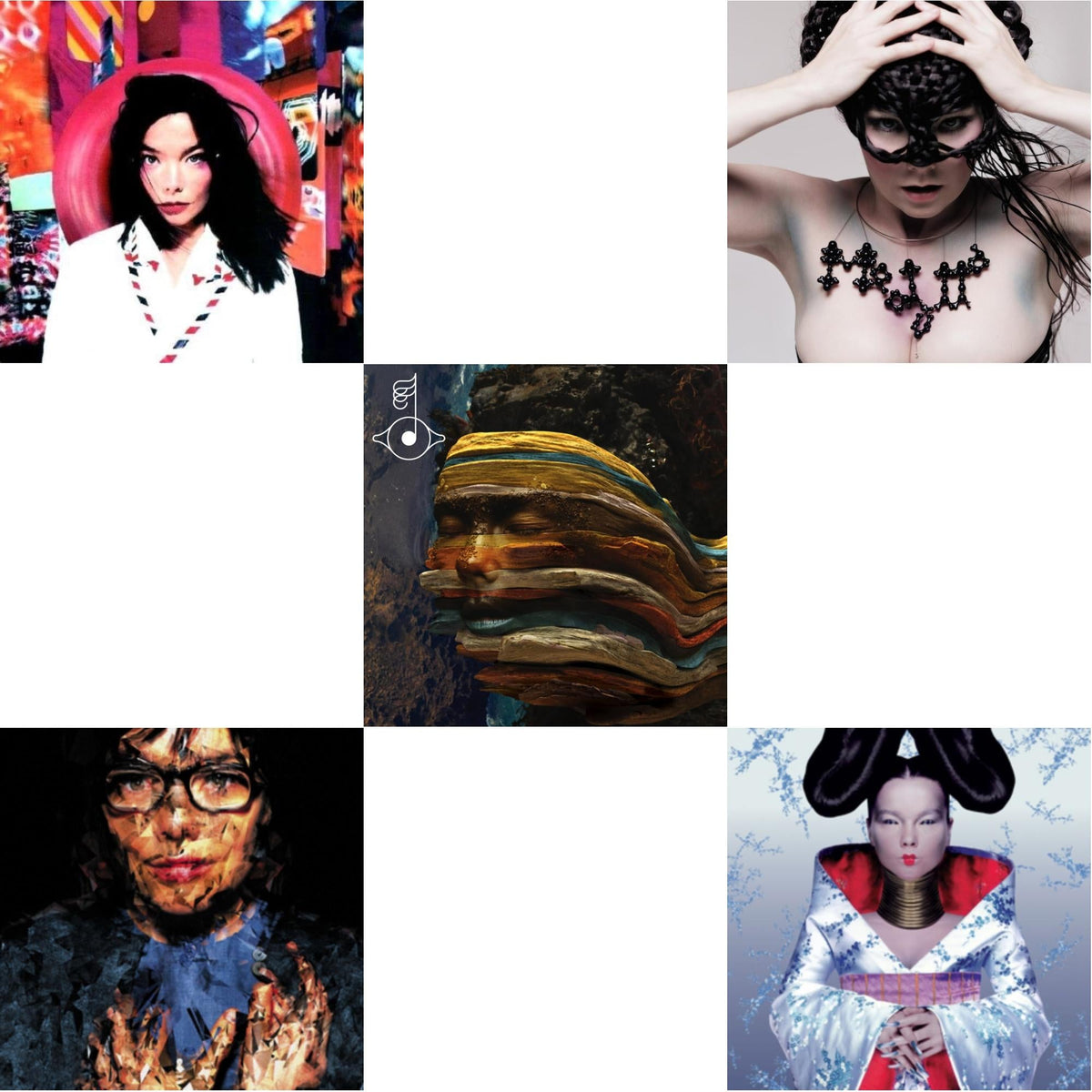 Homogenic & Post & Medulla & Selma Songs & Bastards: Remix